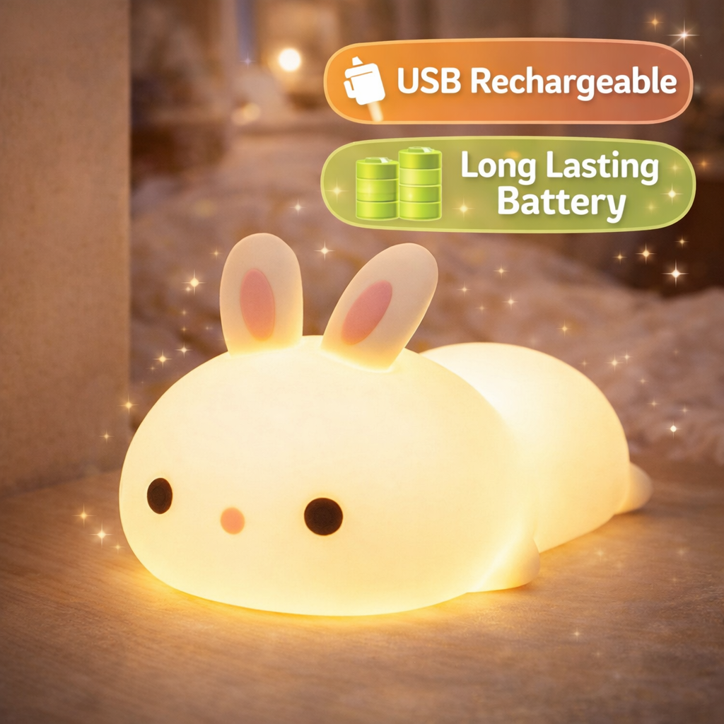 SquishBunny™ Night Light
