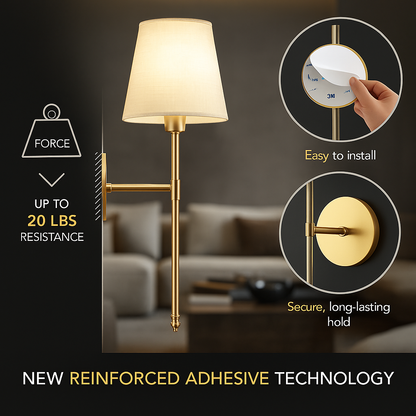 WIRELESS WALL SCONCES (SET OF 2)