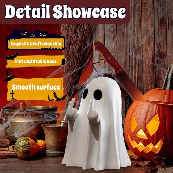 Halloween Ghost Statue