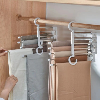 5 In 1 Pants Folding Rack