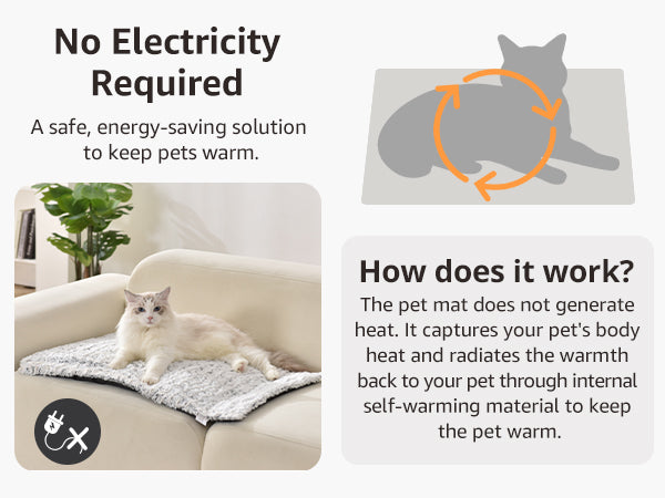 Self Heating Pet Mat