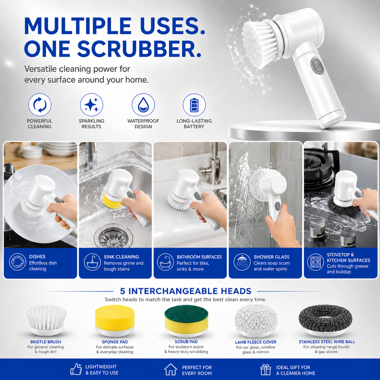 SpinClean Mini Scrubber
