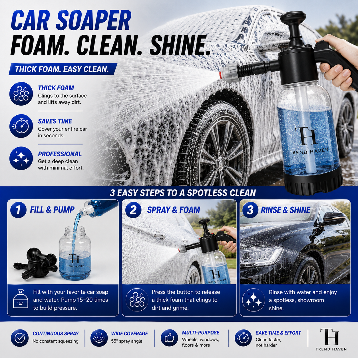 CarSoaper™ Foam Gun