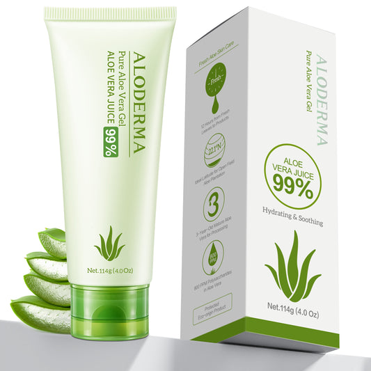 Aloderma 99% Organic Aloe Vera Gel