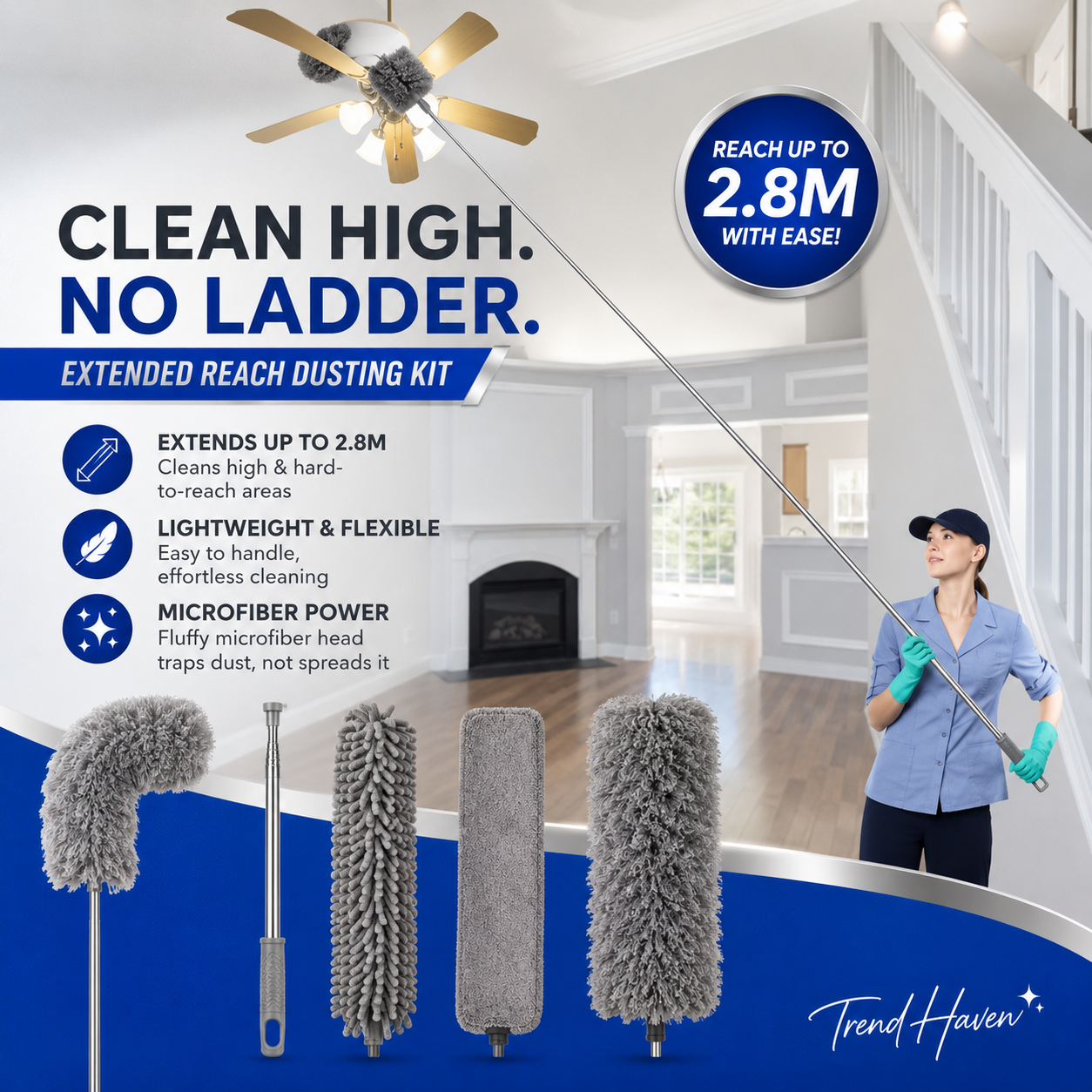 Extended Reach Dusting Kit