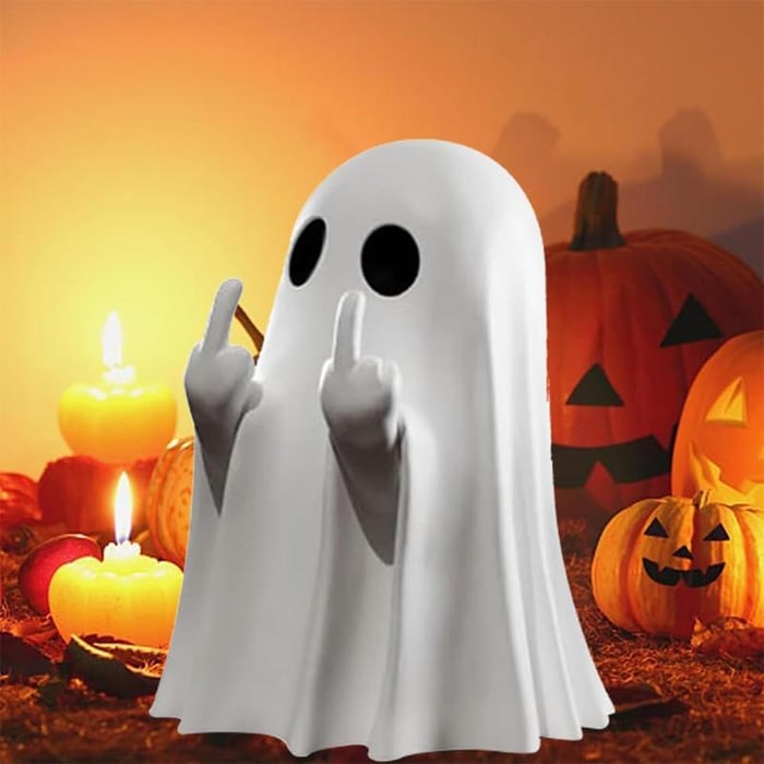 Halloween Ghost Statue