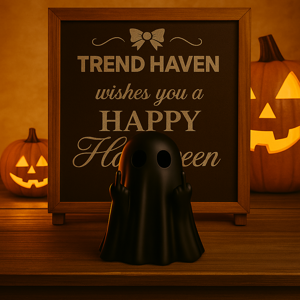 Halloween Ghost Statue