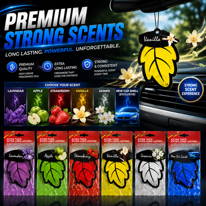 24-Pack Premium Car Air Fresheners