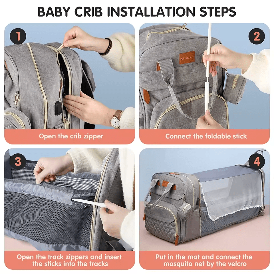 CarryNest™ All-in-One Mom's BackPack