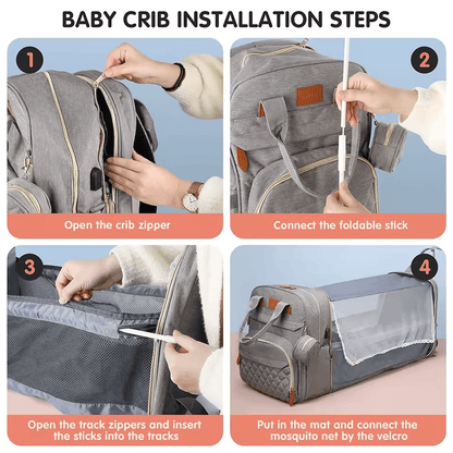 CarryNest™ All-in-One Mom's BackPack